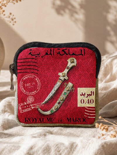 Porte-monnaie Timbre Tradition Marocaine