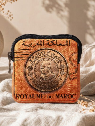 Porte-monnaie Timbre Tradition Marocaine ✨