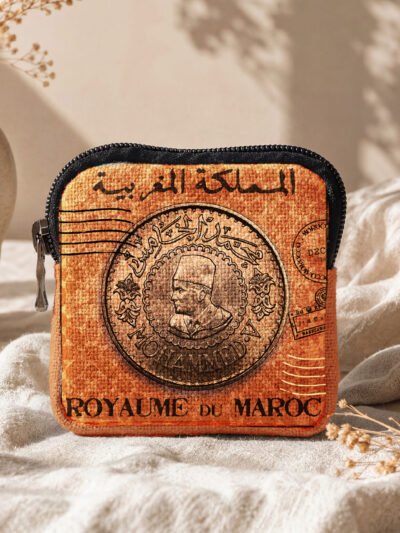 Porte-monnaie Timbre Tradition Marocaine ✨