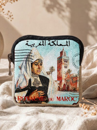 Porte-monnaie Timbre Tradition Marocaine