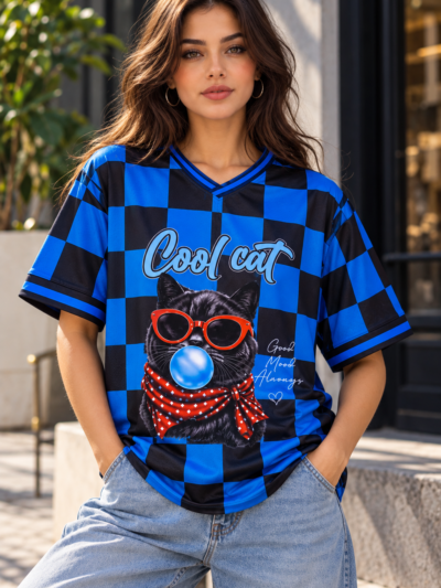 T-shirt en jersey oversize