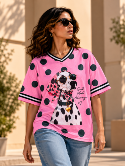 T-shirt en jersey oversize